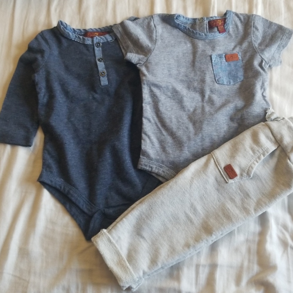 7 for all mankind 3 piece set